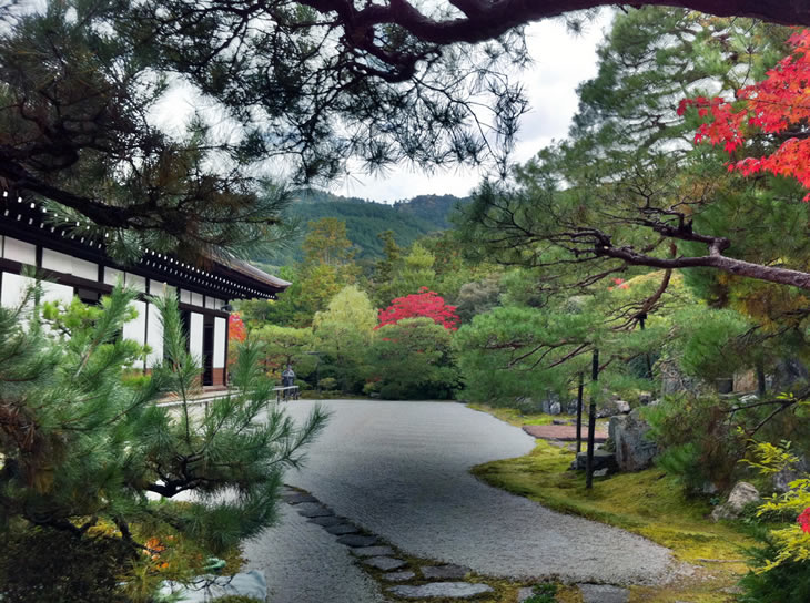 Zen garden in Konjiin